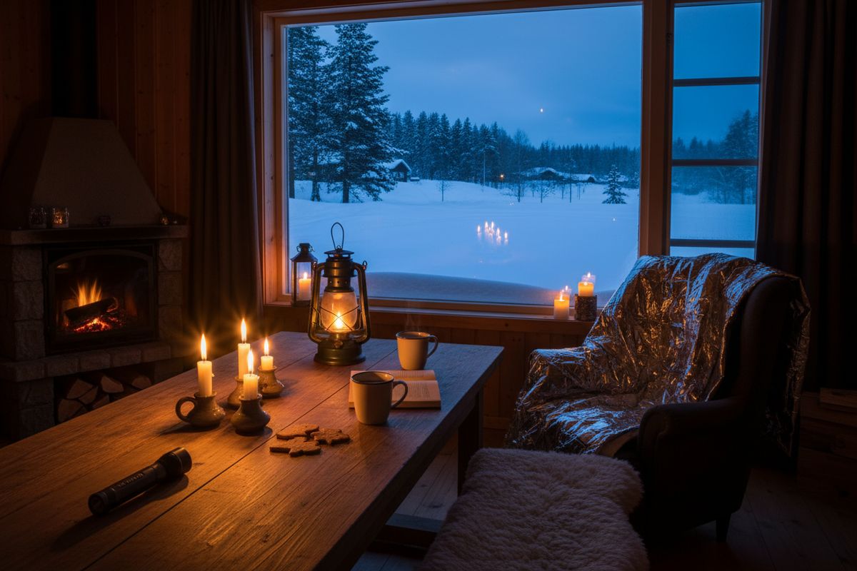 Vinterberedskap hemma: ljus, värme och laddning