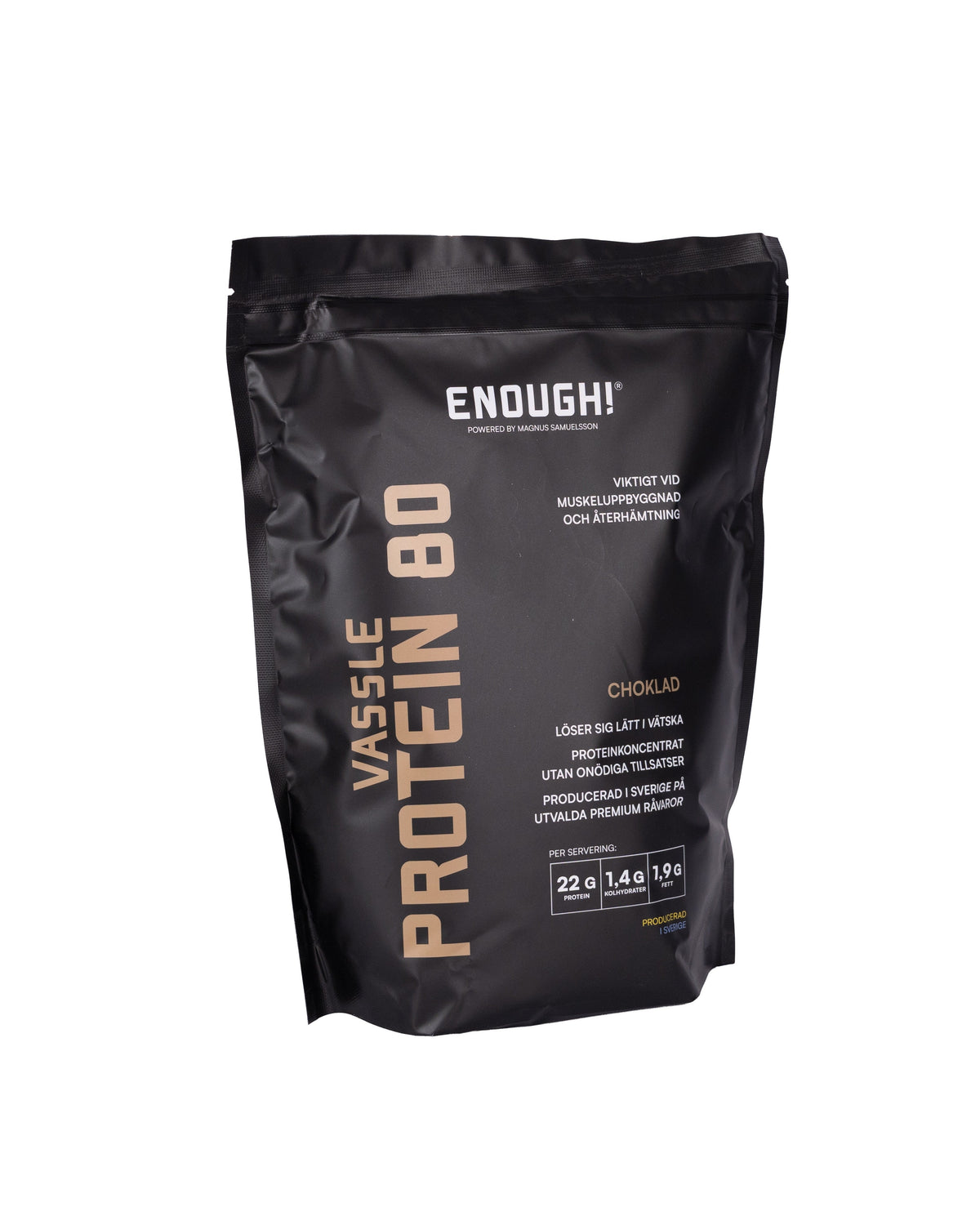 Enough Proteinkoncentrat 80 Choklad 1 kg