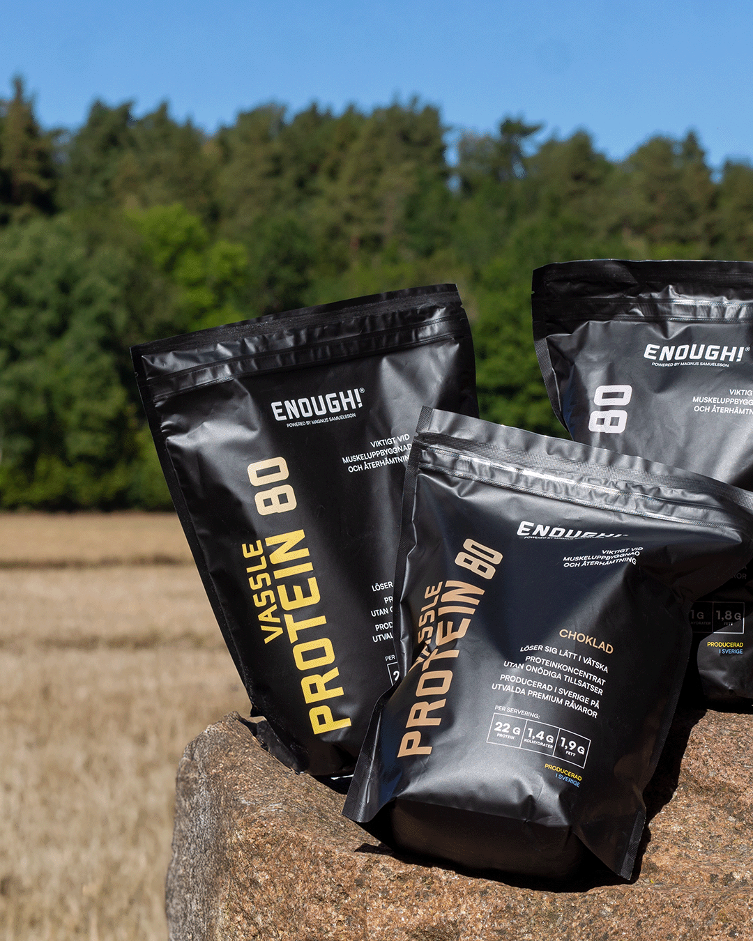 Enough Proteinkoncentrat 80 Vanilj 1 kg