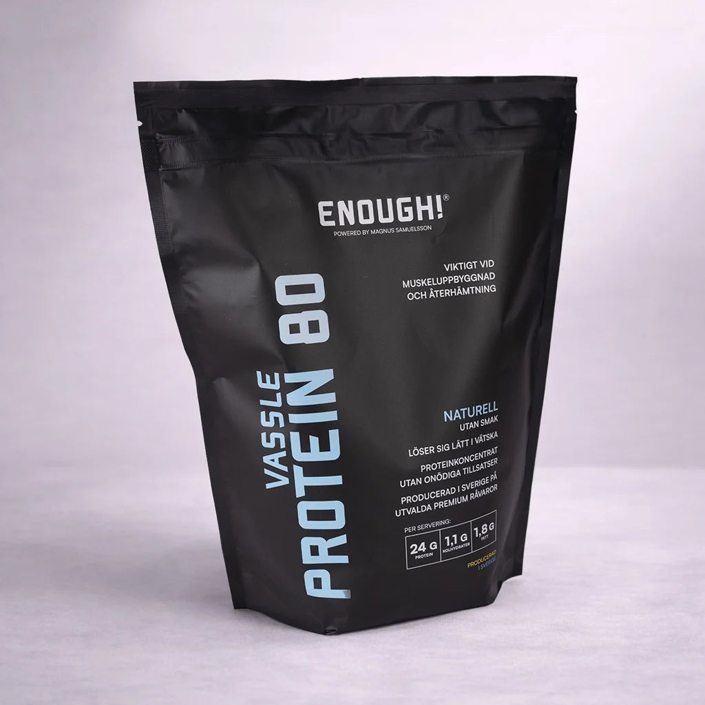 Enough Proteinkoncentrat Naturell 80 1 kg