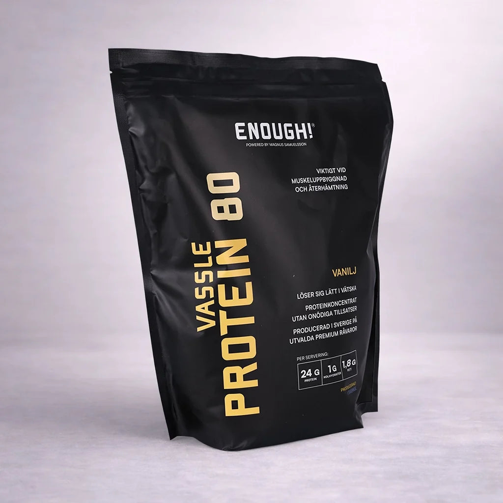 Enough Proteinkoncentrat 80 Vanilj 1 kg